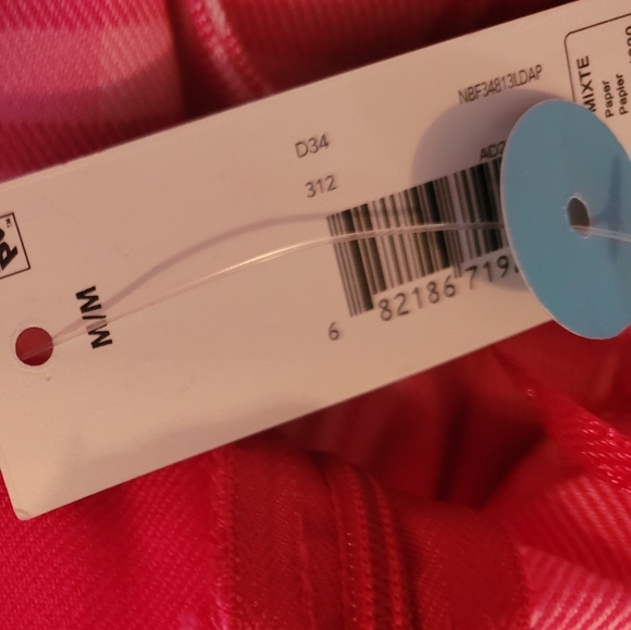 NWT Pink Checkered Summer Dress. - Picture 11 of 11